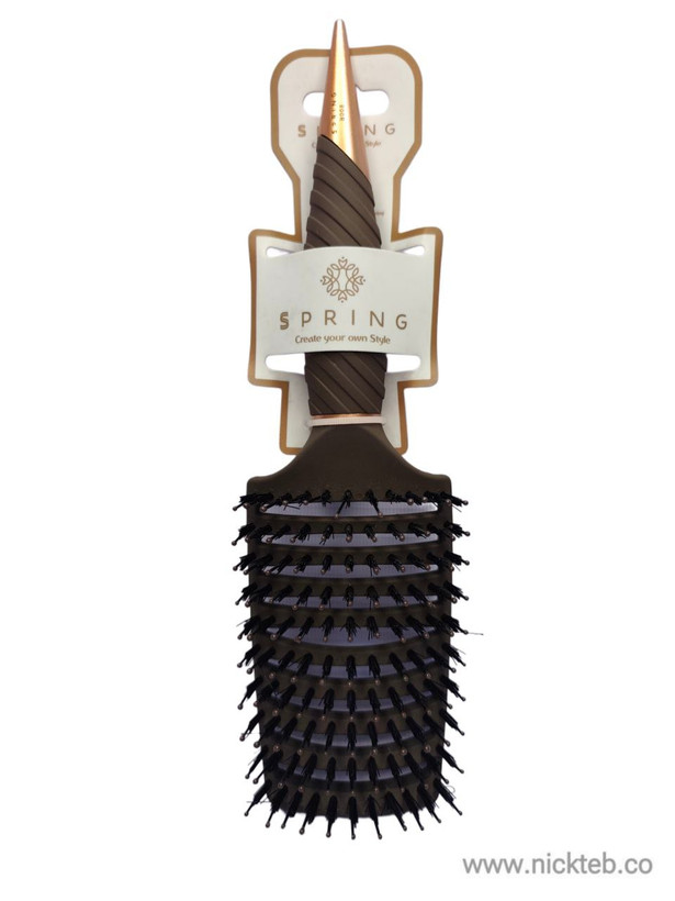 SPRING _ برس اکستنشن مربعی دمباریک کد B008